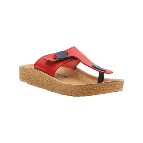 Aerowalk Women Slipper #CK10 - RED – The Condor Trendz Store