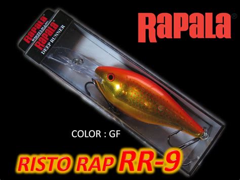 ラパラ Rapala Risto Rap RR-9 リストラップRR-9 GF F-L52-03 | tightlines