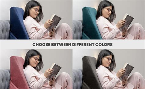 Wakefit Memory Foam Wedge Pillow | Helps Reduce Acid Reflux, Snoring ...