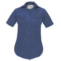 Elbeco Women's Navy Paragon Plus Short Sleeve Shirt | Up to 24% Off ...