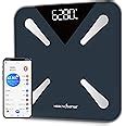 HealthSense Bluetooth BMI Weight Machine for Body Weight, Digital Body ...
