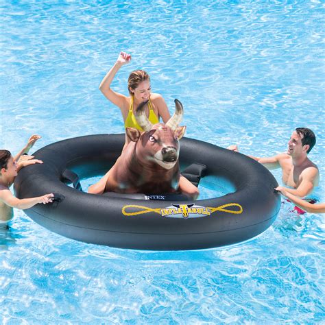 Buy Intex PBR Inflatabull Bull-Riding Giant Inflatable Swimming Pool ...