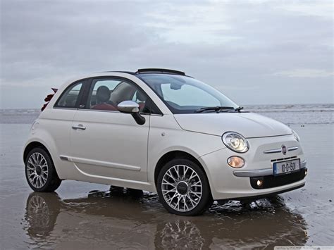 Fiat 500 Convertible 4K UHD Wallpaper for UltraHD Desktop and TV : Widescreen and UltraWide ...