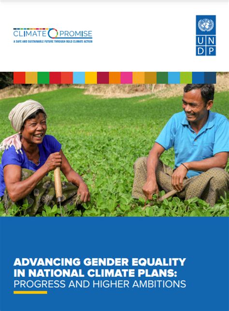 Advancing Gender Equality in National Climate Plans: Progress and ...