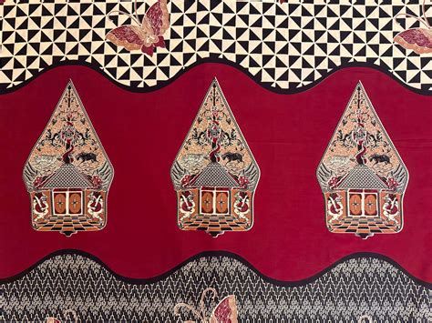Indonesian Batik Tulis Traditional WAYANG GUNUNGAN – NATHENA