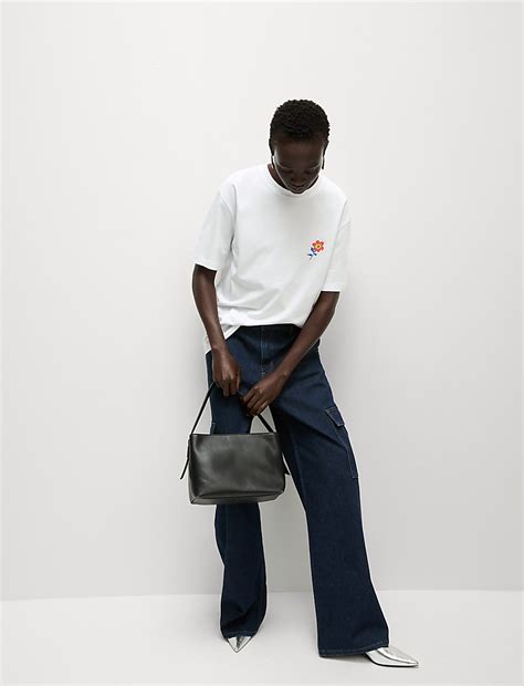 Buy Pure Cotton Printed T-Shirt at Marks & Spencer