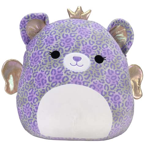 Squishmallow Official Kellytoy Plush 16 Ashlyn The Cheetah Fairy ...