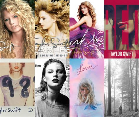 Create a Taylor Swift (albums only) Tier List - TierMaker