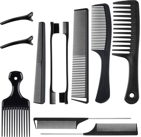 Amazon.com : COMNICO Hair Comb Set, 11 Pcs Professional Anti Static ...