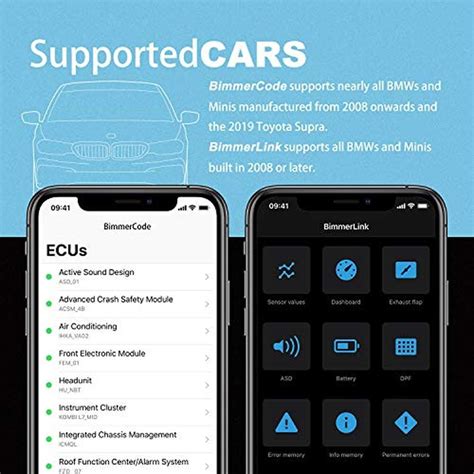 Vgate vLinker BM Plus Bluetooth BLE OBD2 Scanner for BMW/Mini, Works w ...