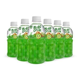 Nata Nutrico Bits Kiwi Drink with Nata De Coco–320ml (Pack of 6 ...