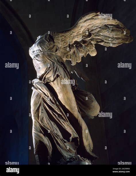 The Winged Victory of Samothrace, also called the Nike of Samothrace ...
