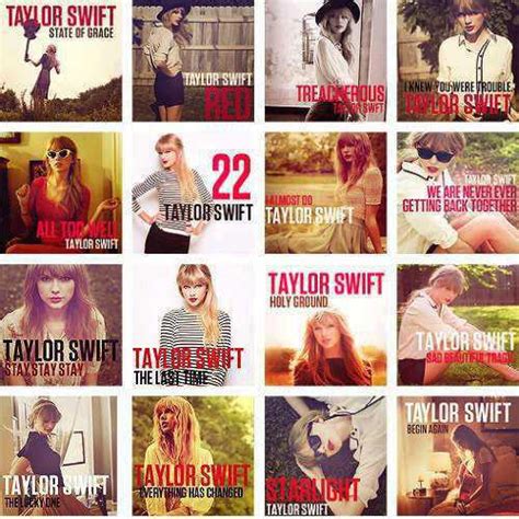 Taylor Swift Albums In Order / Taylor Swift FanMade Album Cover ...