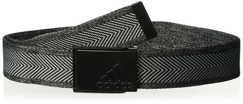 adidas Golf Heather Webbing Belt, Black/Grey Heather, One Size : Amazon ...