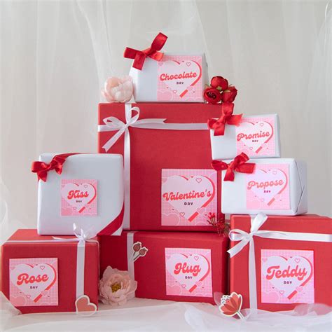 Make Your Own- 7 Days of Valentine Gift Box – Gifts By Rashi