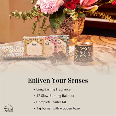 Oud Al Mukhtar, Qamar, Habayeb Bakhoor + Smokeless Burner Set l Dukhni ...