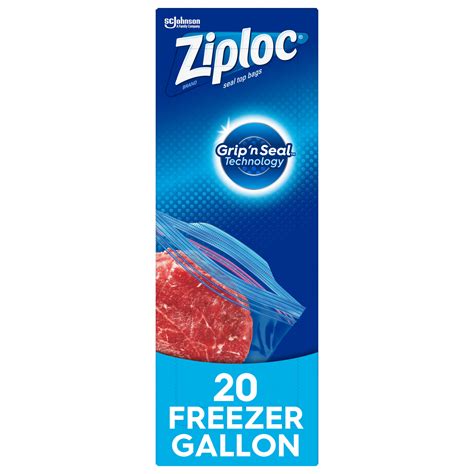 Ziploc Freezer Bags, Gallon, 250 Ct - Walmart.com