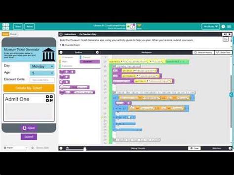 Code.org Lesson 8.2 Conditionals Practice 的图像结果