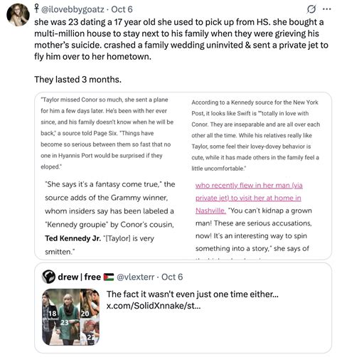 she was 23 dating a 17 year old she used to pick up from HS. | Taylor ...