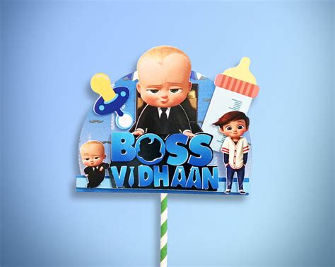 BOSS BABY | baby girl 1st birthday themes – Party Supplies India