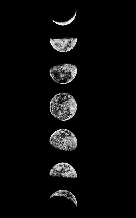 Moon Phases Wallpapers - Top Free Moon Phases Backgrounds - WallpaperAccess