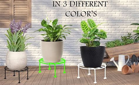 Articraft PREMIMUM FEEL Pack Of 24 Plant Stand For Balcony, Plant Stand ...
