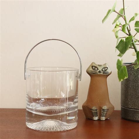 【c5817】アイスボックス / Calypso [Kosta Boda / Sweden] | 北欧ヴィンテージ雑貨 Prae ...