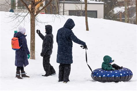Photos: Winter storm brings fun in the snow, picturesque views to ...