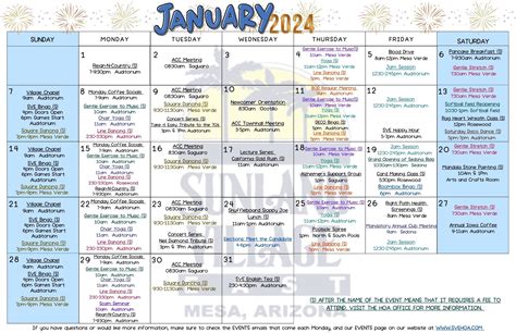 Events | Sunland Village East HOA