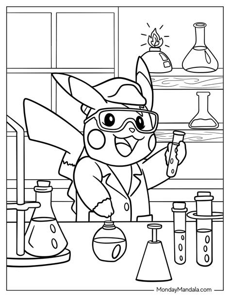 20 Science Coloring Pages (Free PDF Printables)