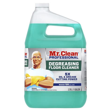 Mr. Clean Professional Mr. Clean Prof. Degreasing Floor Cleaner, 1 Gal ...