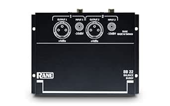 RANE BB22 Unbalanced to Balanced Converter : Amazon.in: Electronics