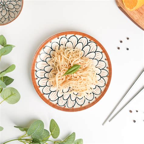 Abloom Ceramic Snack Plate 7.5 Inch Online - Premium Snack Plate | Nestasia