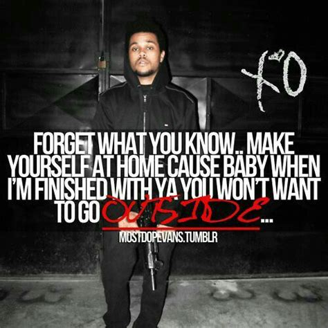 The Weeknd • Outside | The weeknd quotes, The weeknd music, Abel the weeknd