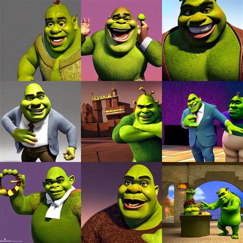 steve harvey as shrek, octane render, ultra realistic | Stable Diffusion
