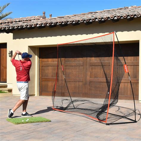 Large Heavy Duty Backyard Golf Hitting Practice Net 10' x 7'– Zincera