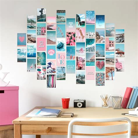 Artivo Blue Wall Collage Kit Aesthetic Pictures, 50 India | Ubuy