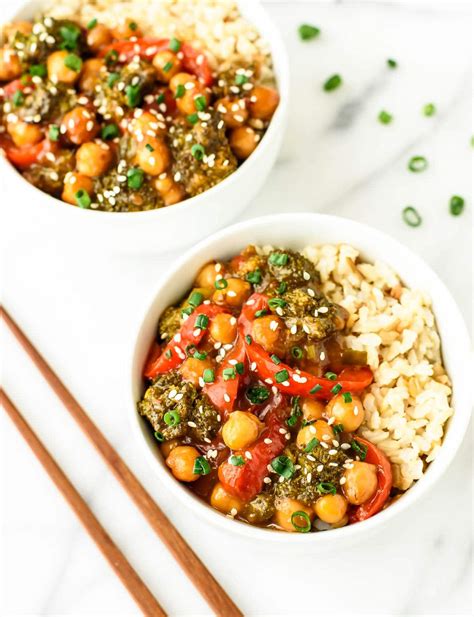 General Tso's Chickpeas {Vegan + Vegetarian} – WellPlated.com