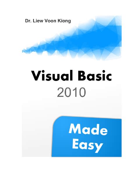 Image result for Visual Basic 2010 Tutorial