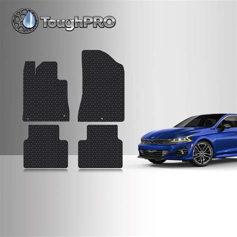 Toughpro Floor Mats Black for KIA K5 FWD All Weather Custom - Etsy