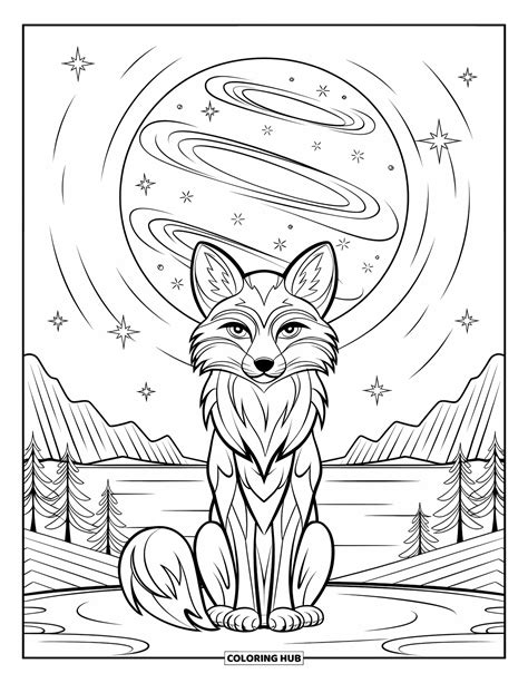 85+ Fox Coloring Pages for Kids & Adults (Free Printable PDFs)