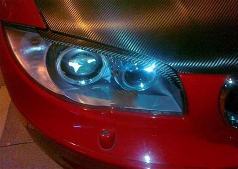 Buy JC SPORTLINE Carbon Fiber Eyelids fits BMW E81 E82 E87 E88 2005 ...