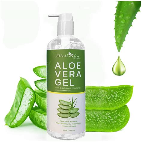 Buy Alotlucky Aloe Vera Gel, Aloe Vera Moisturizing Gel, Aloe Gel Best ...