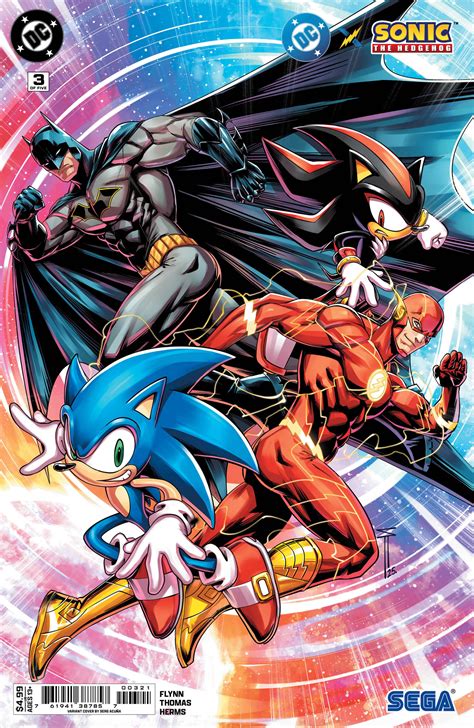 DC x Sonic: The Hedgehog #3 - Preview and Covers released by DC Comics