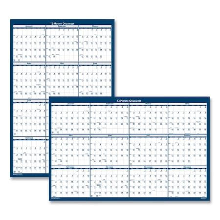 House Of Doolittle Recycled Poster Style Reversible/Erasable Yearly ...