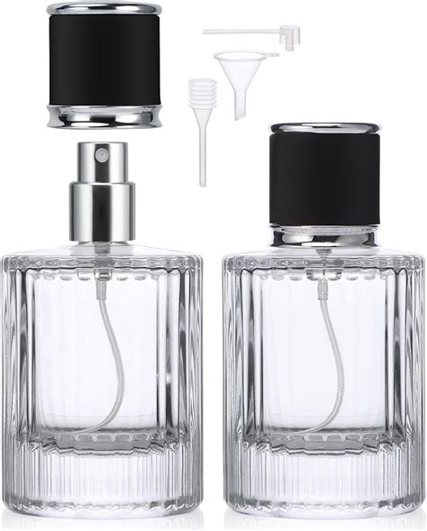 Segbeauty 1.7oz Refillable Perfume Bottle Travel, 50ml Cologne Atomizer ...