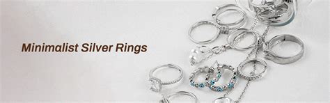 Minimalist Silver Rings & Earrings – Touch925