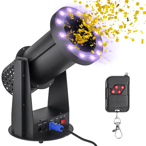 Led Confetti Machine 1500w Electric Confetti Lights Confetti Blower ...
