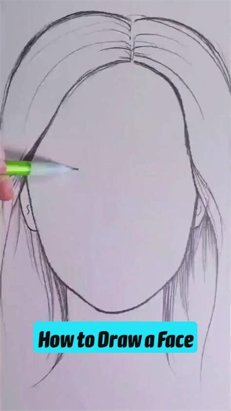 Image result for Drawing Female Face Tutorial