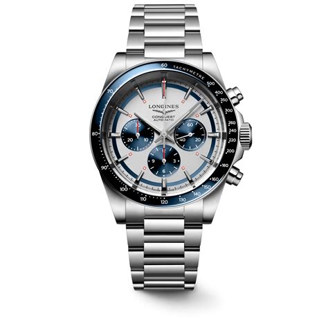 Conquest Chronograph: automático, deportivo y elegante | LONGINES ES